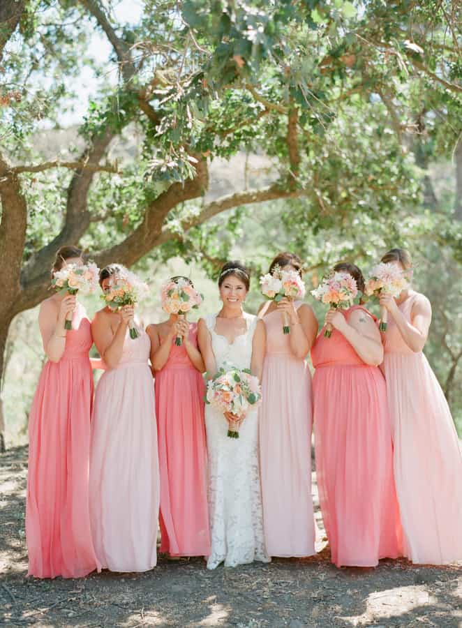 bridesmaid color inspiration