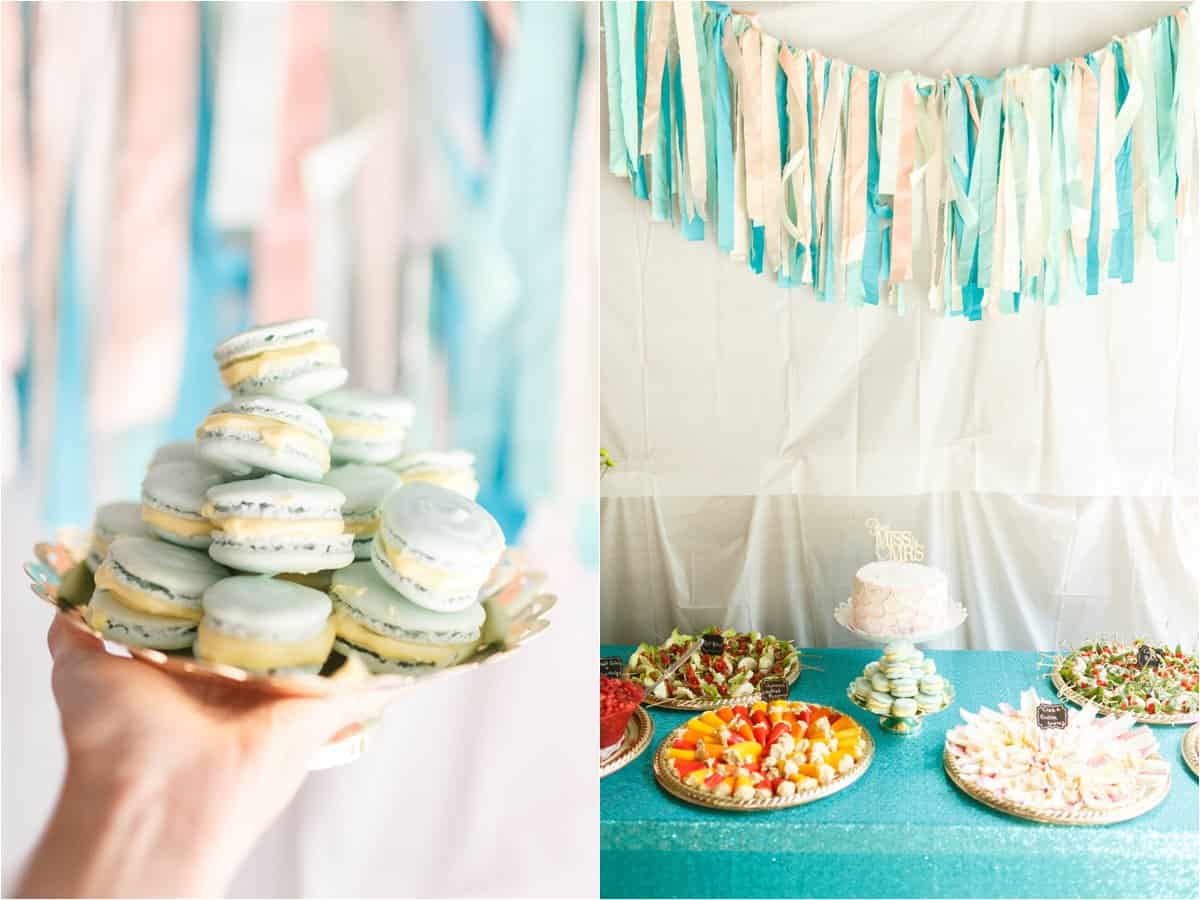 mermaid themed bridal shower