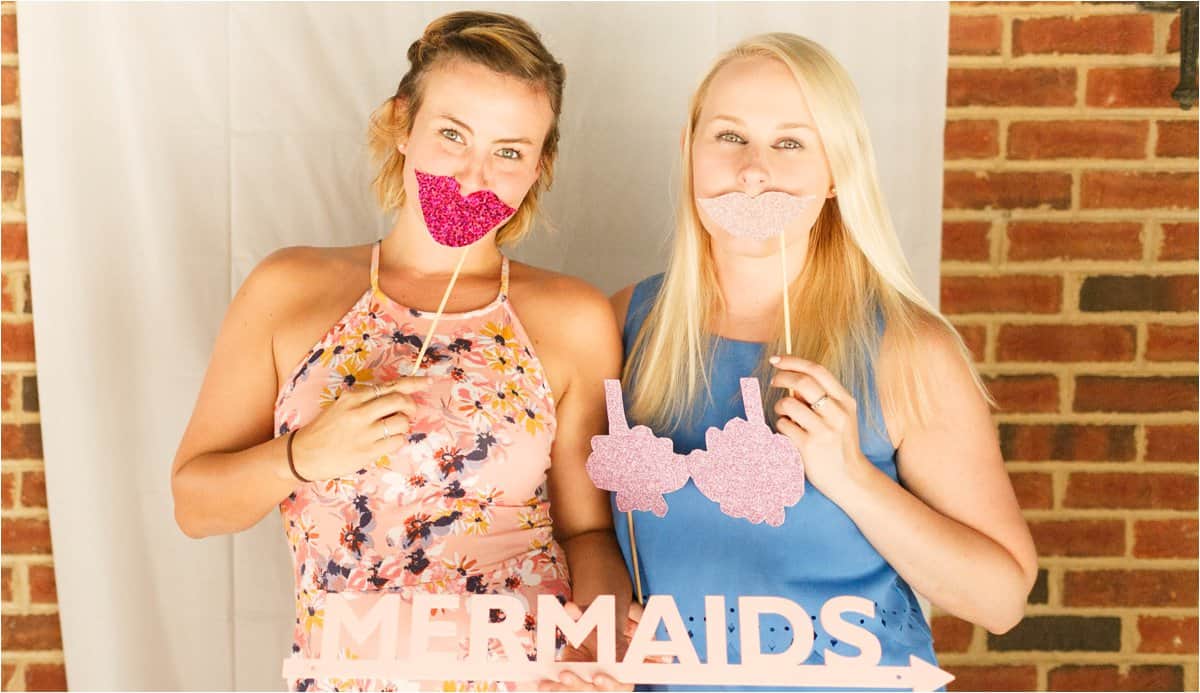 mermaid themed bridal shower