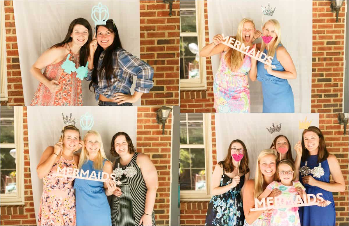 mermaid themed bridal shower