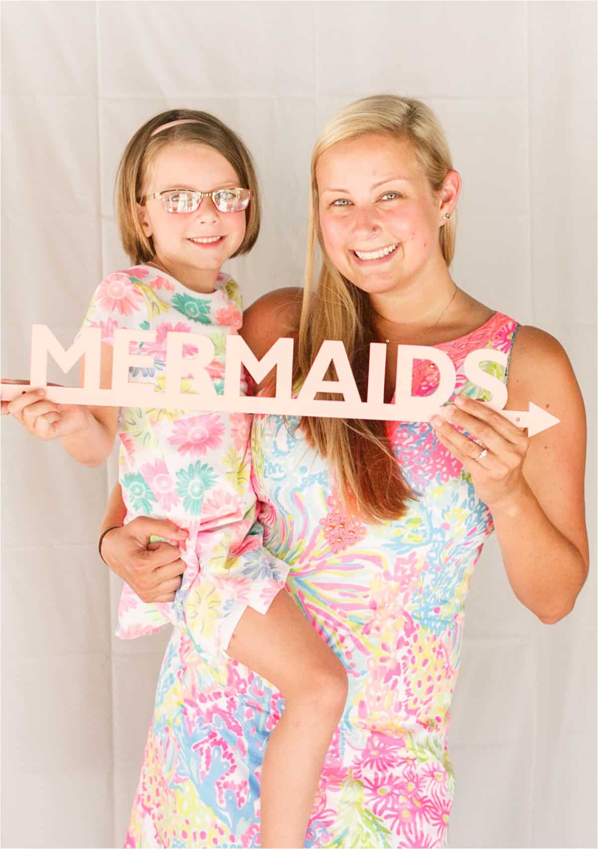 mermaid themed bridal shower