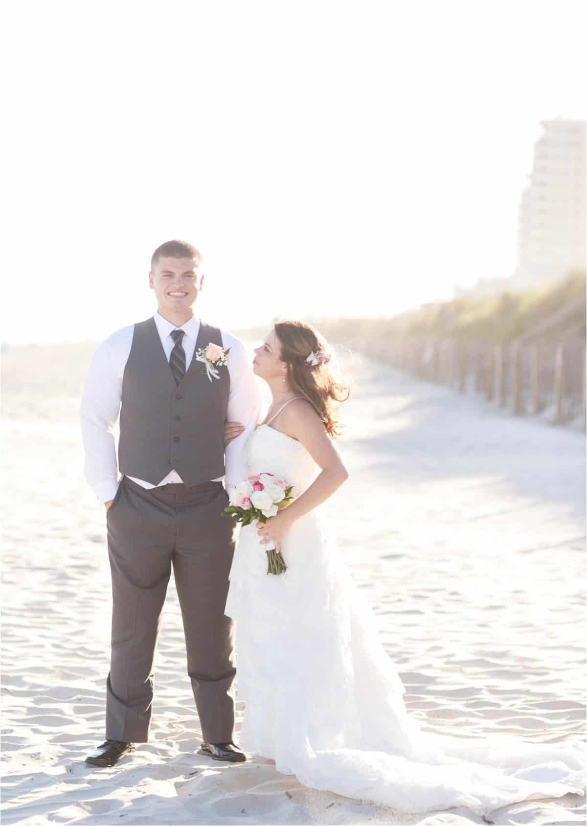 ocean isle beach wedding photos