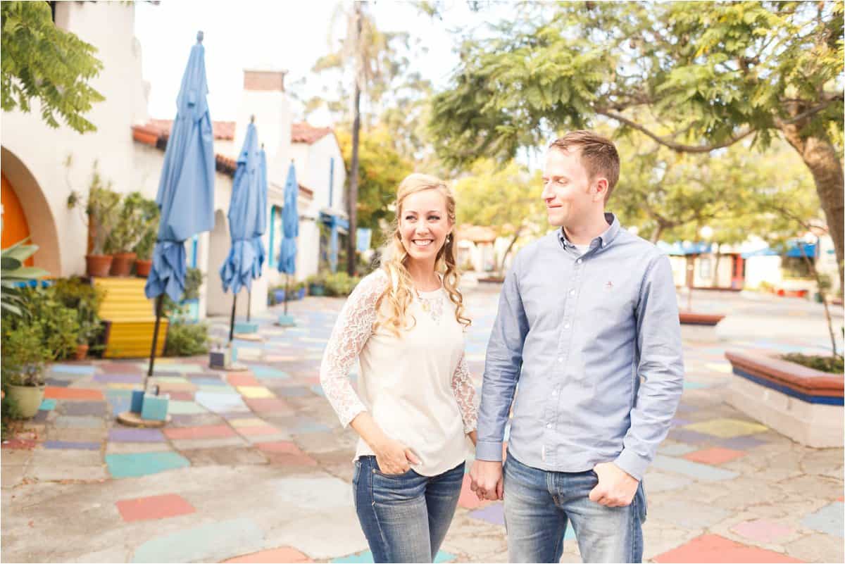 balboa park san diego california engagement photos