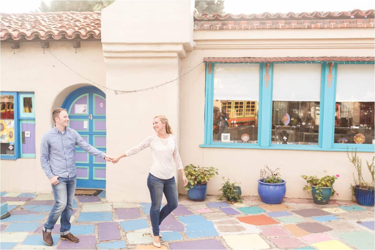 balboa park san diego california engagement photos