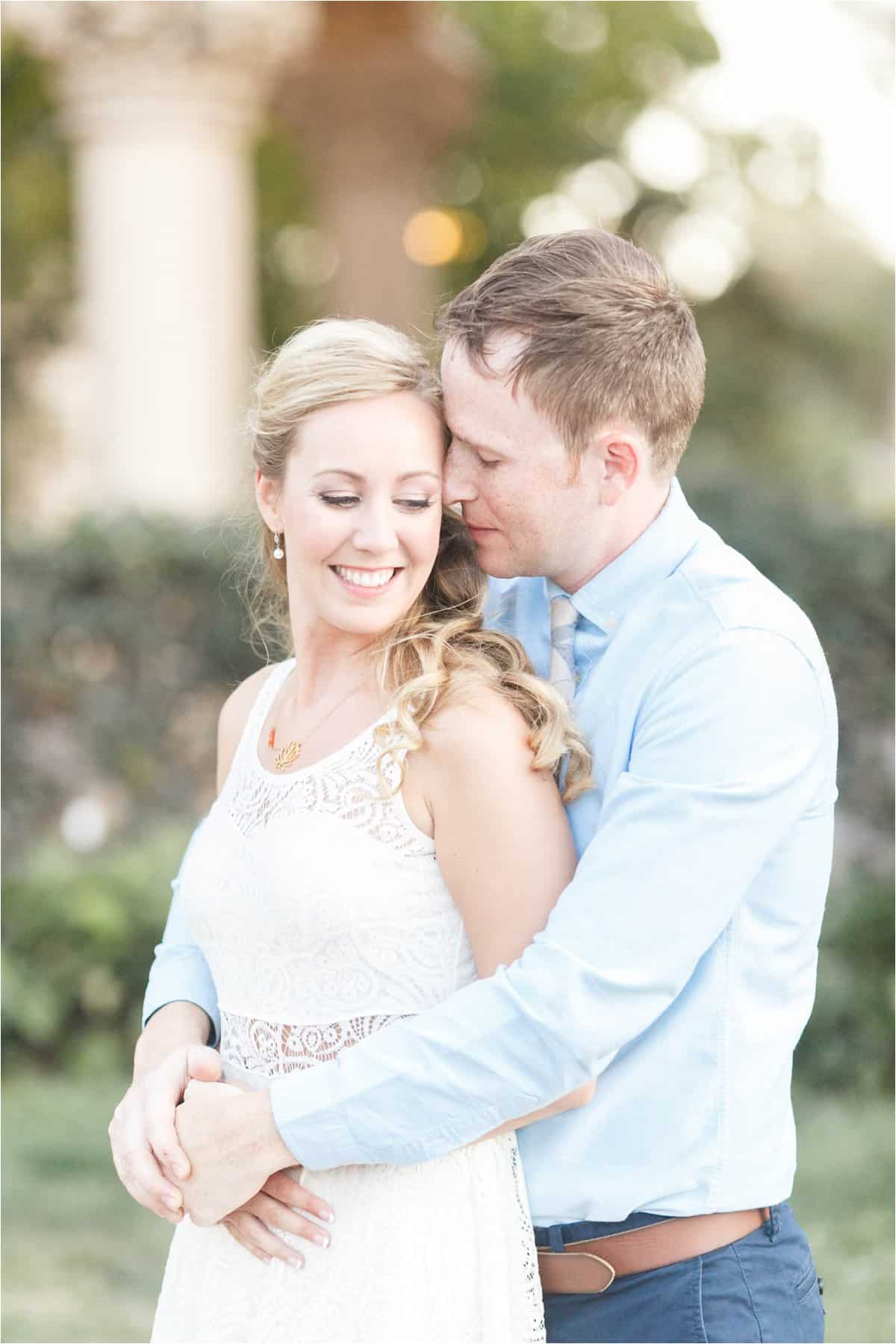 balboa park san diego california engagement photos