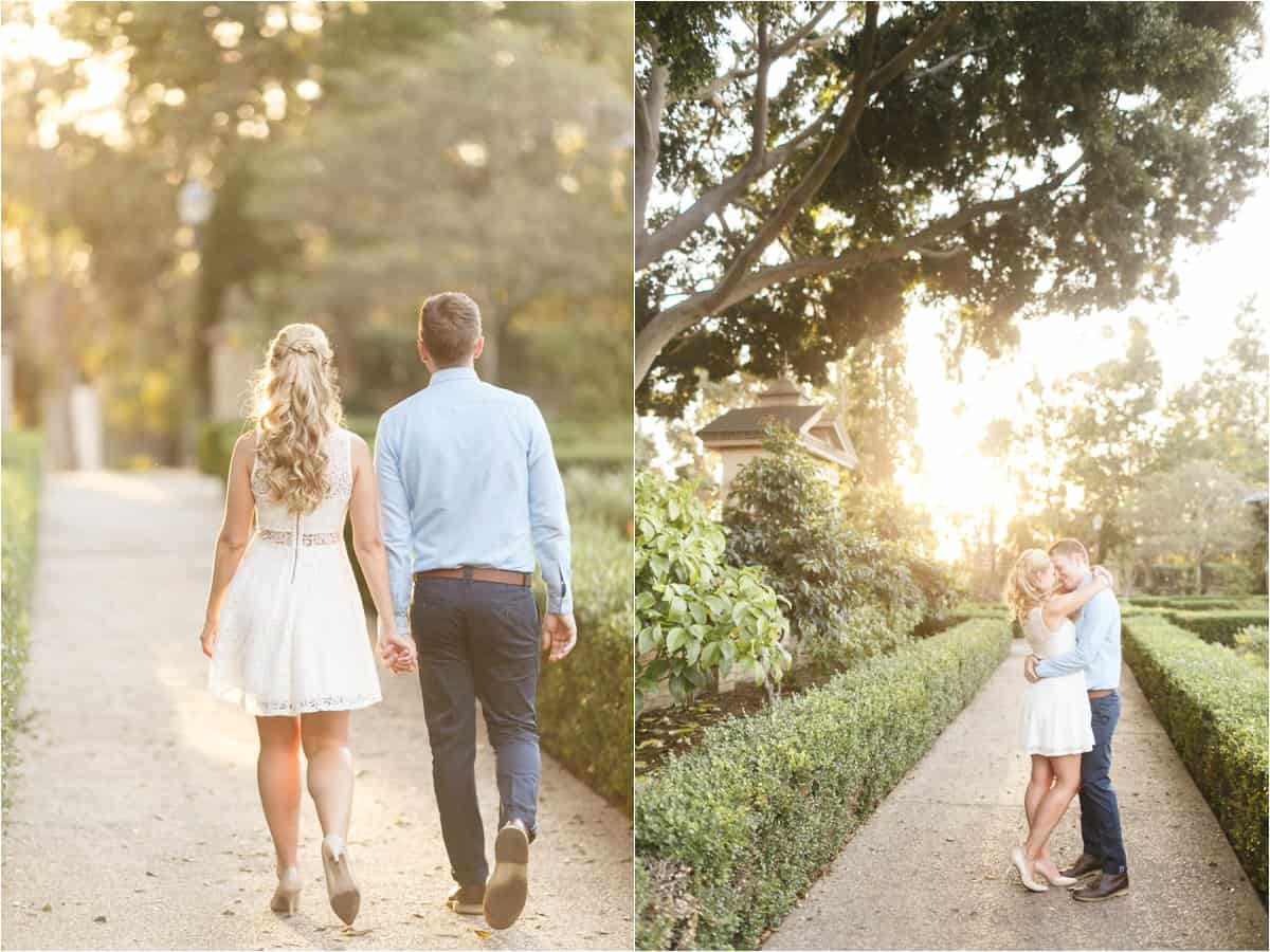 balboa park san diego california engagement photos