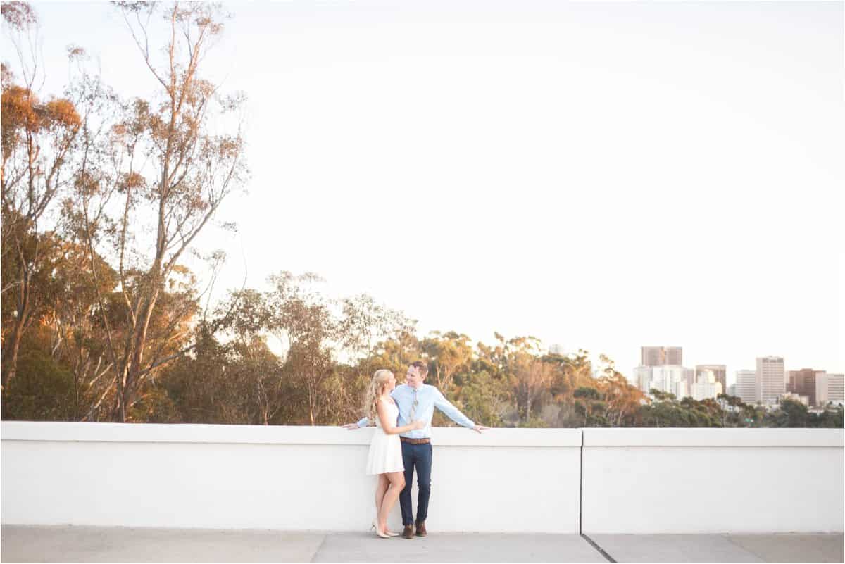 balboa park san diego california engagement photos