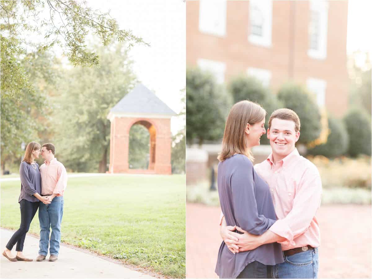 farmville virginia engagement photos