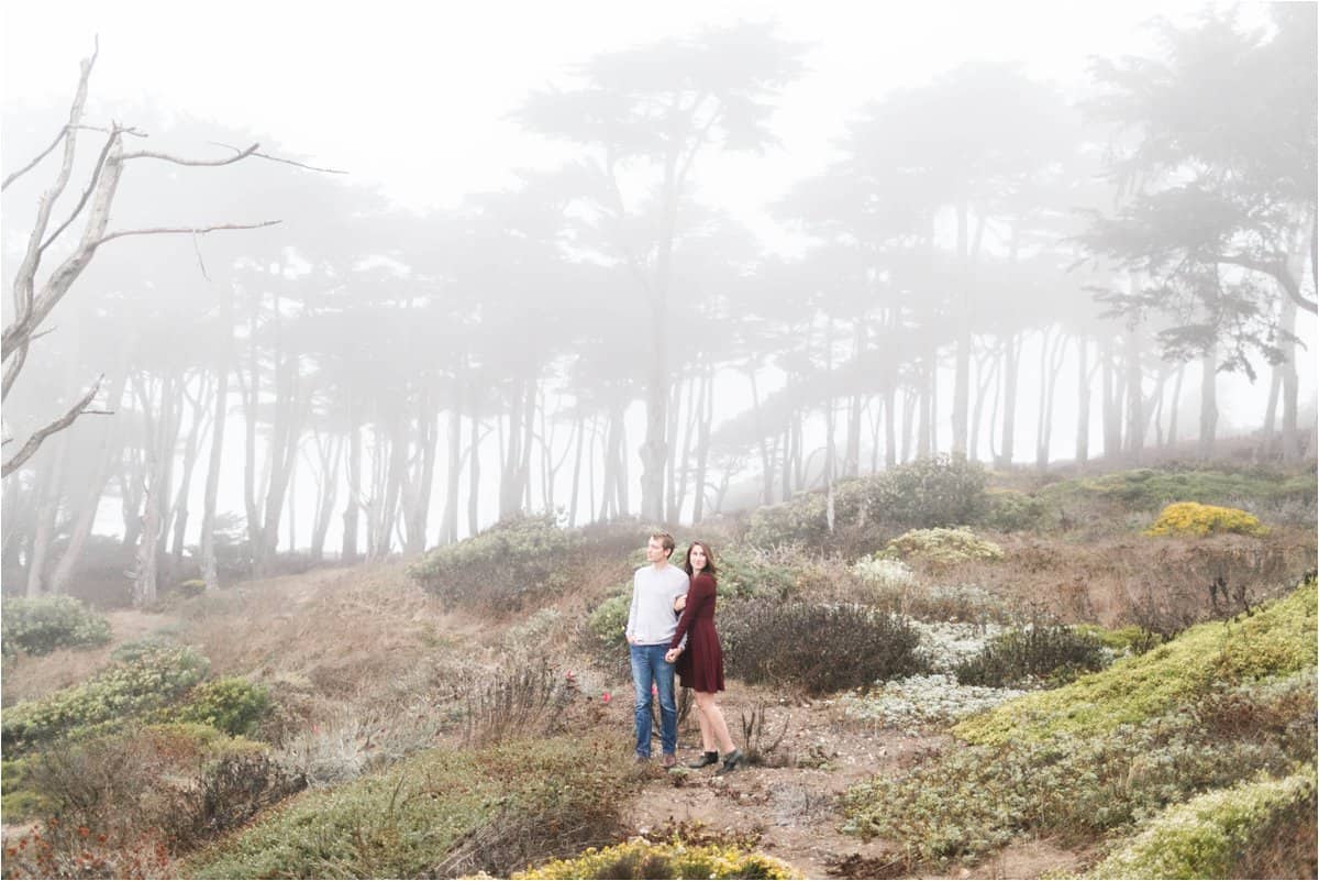 sutro baths and union square san francisco engagement photos