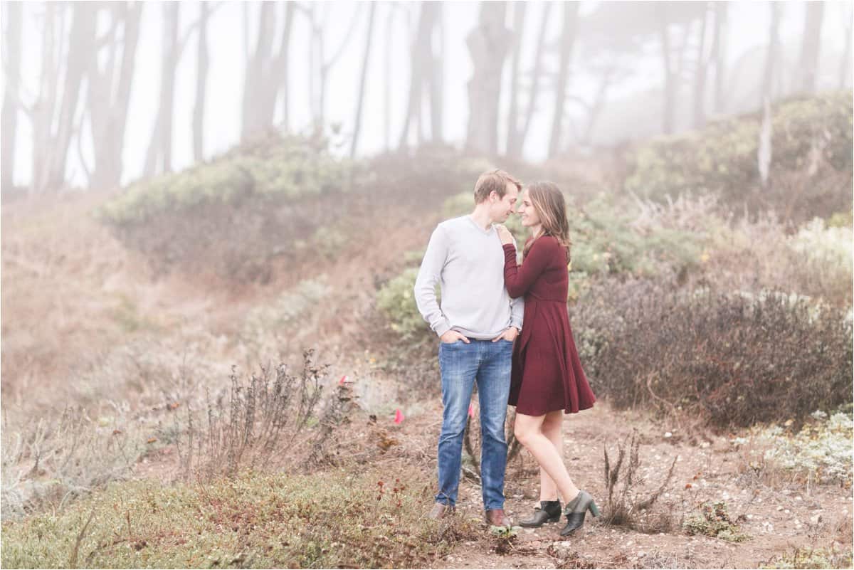 sutro baths and union square san francisco engagement photos