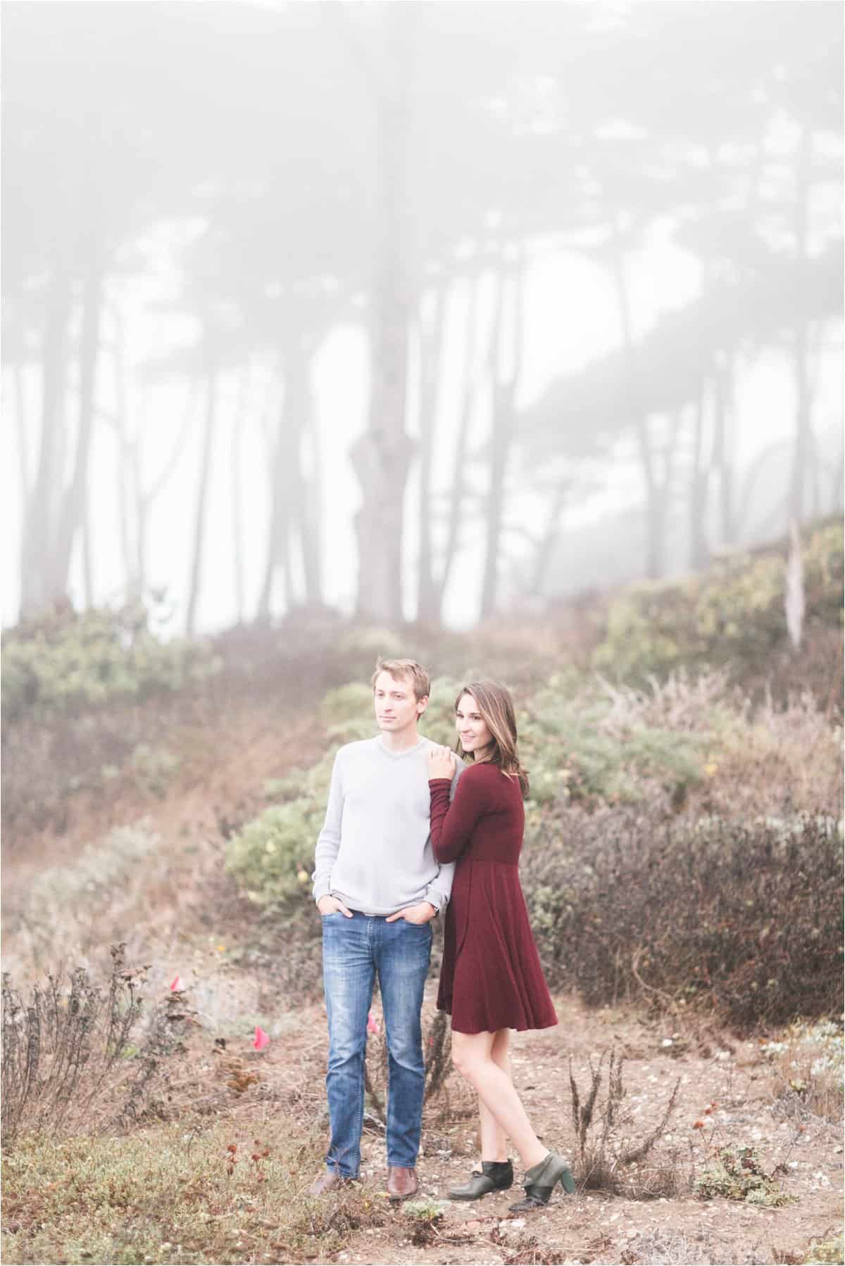 sutro baths and union square san francisco engagement photos