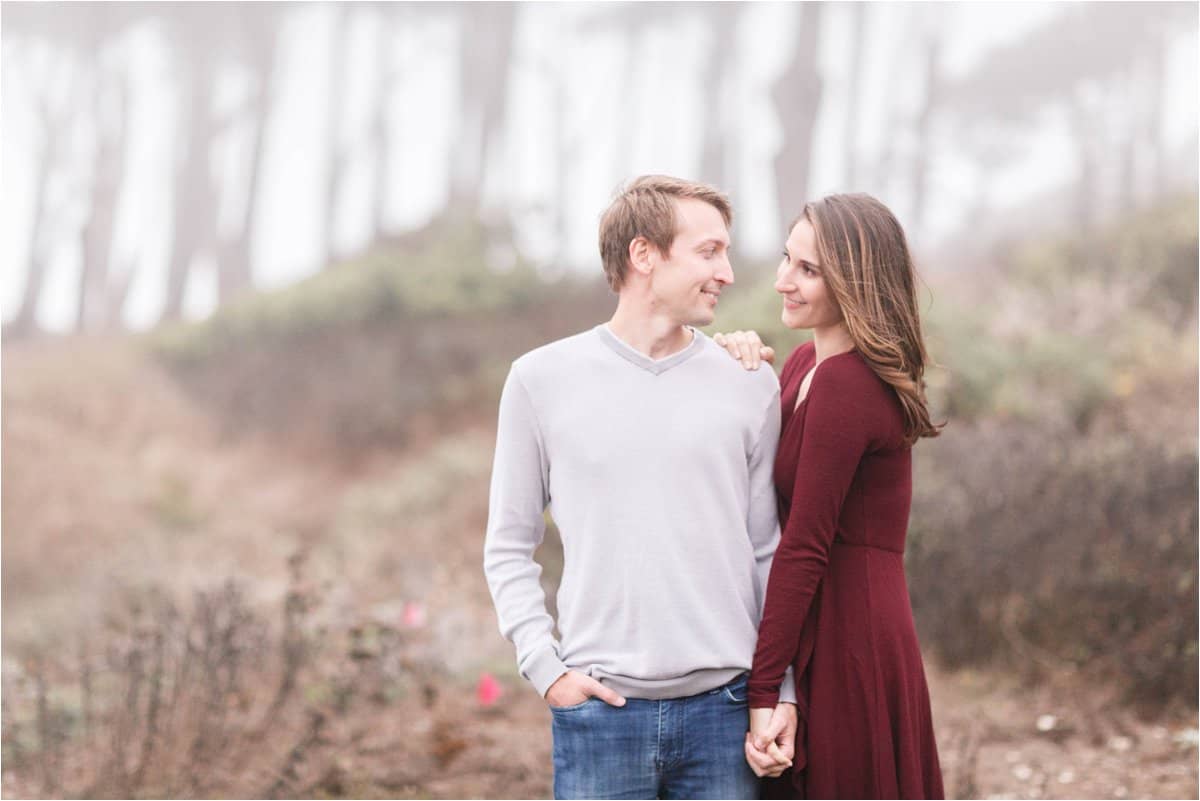 sutro baths and union square san francisco engagement photos