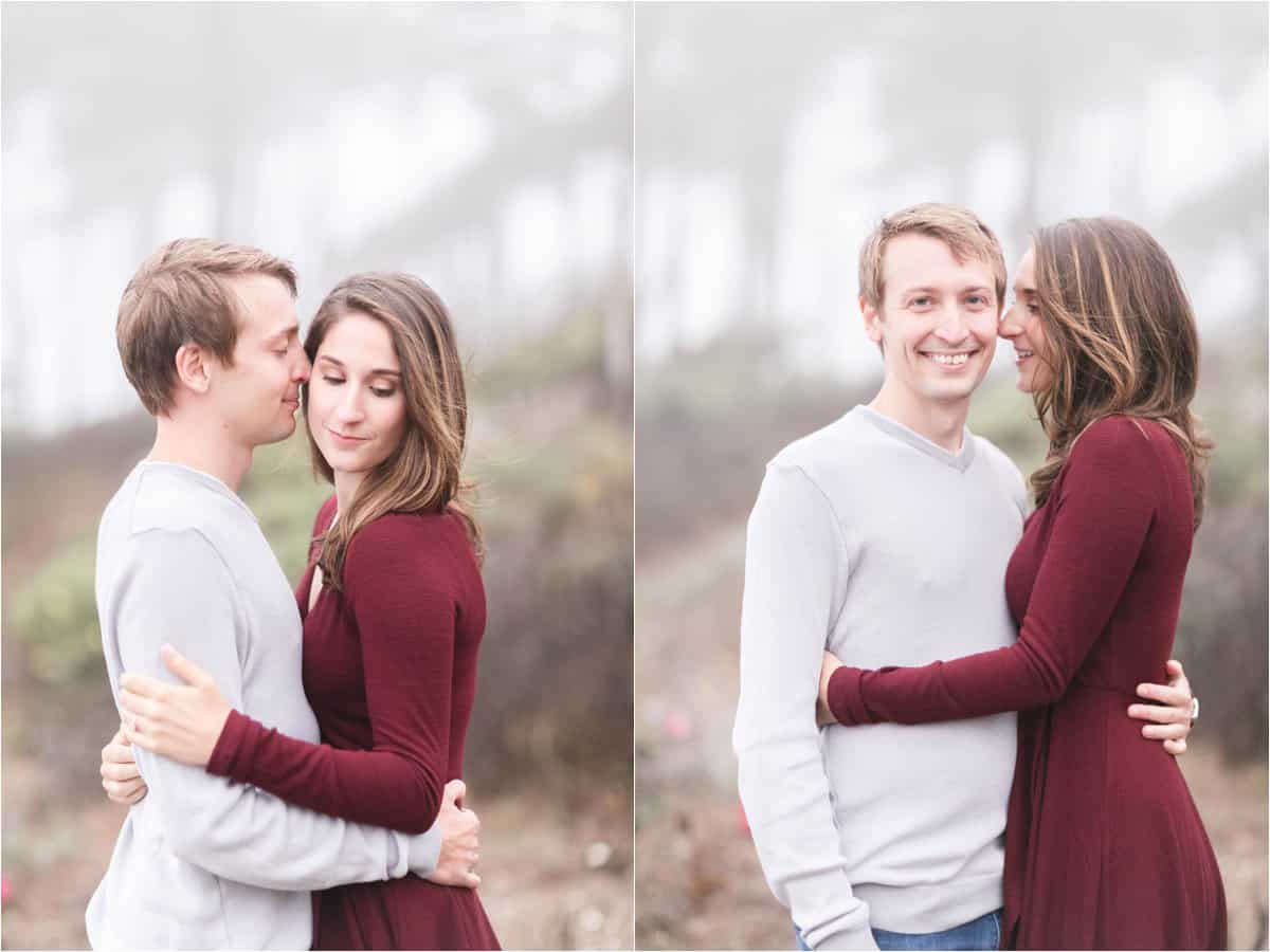 sutro baths and union square san francisco engagement photos