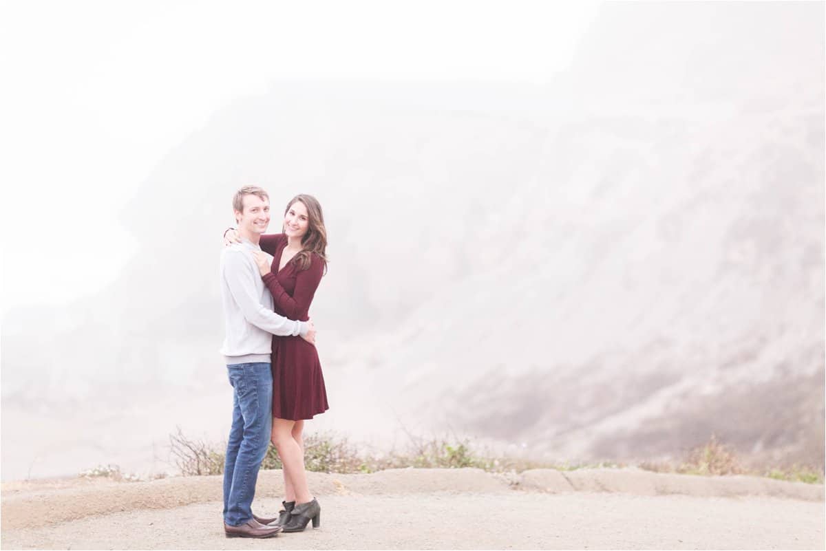 sutro baths and union square san francisco engagement photos