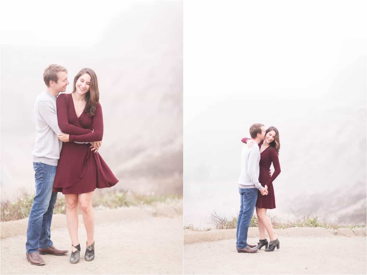 sutro baths and union square san francisco engagement photos