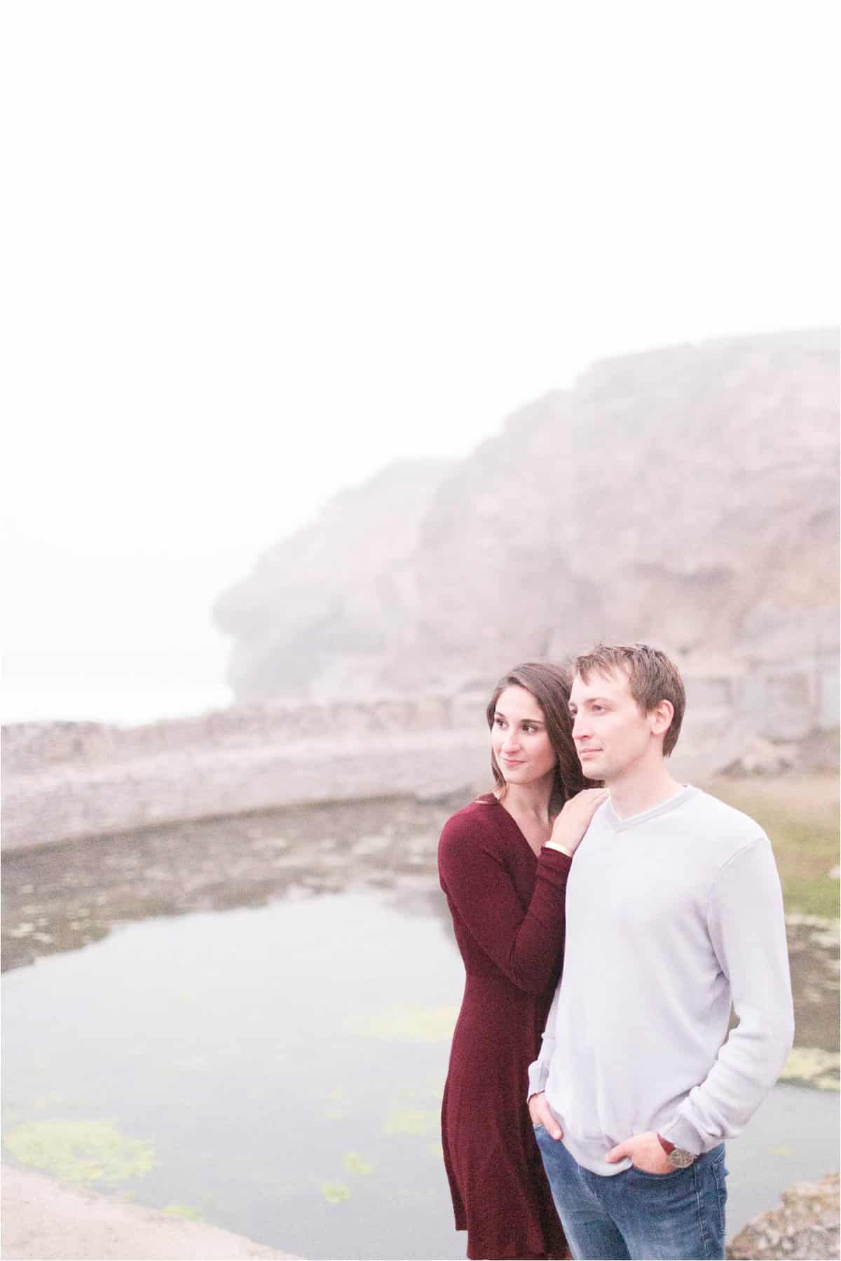 sutro baths and union square san francisco engagement photos