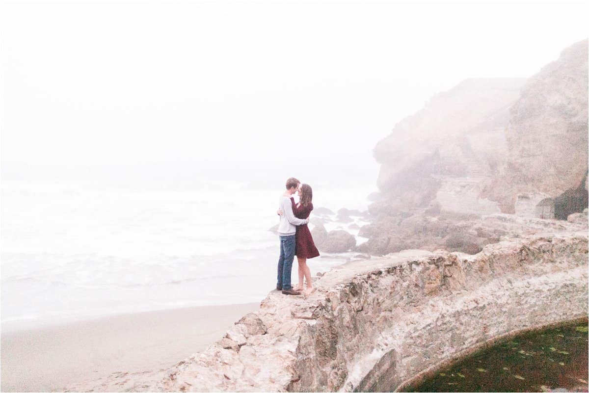 sutro baths and union square san francisco engagement photos