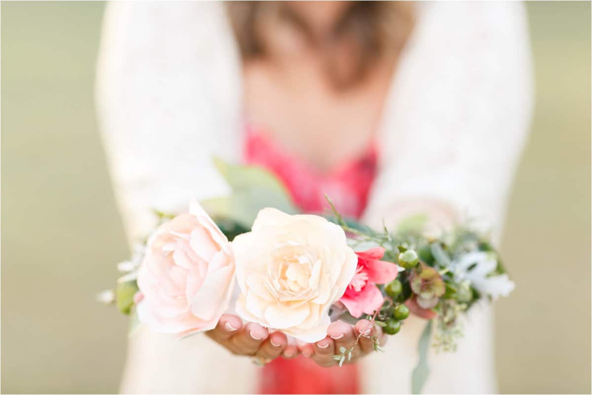 paper flowers richmond va wedding photographer