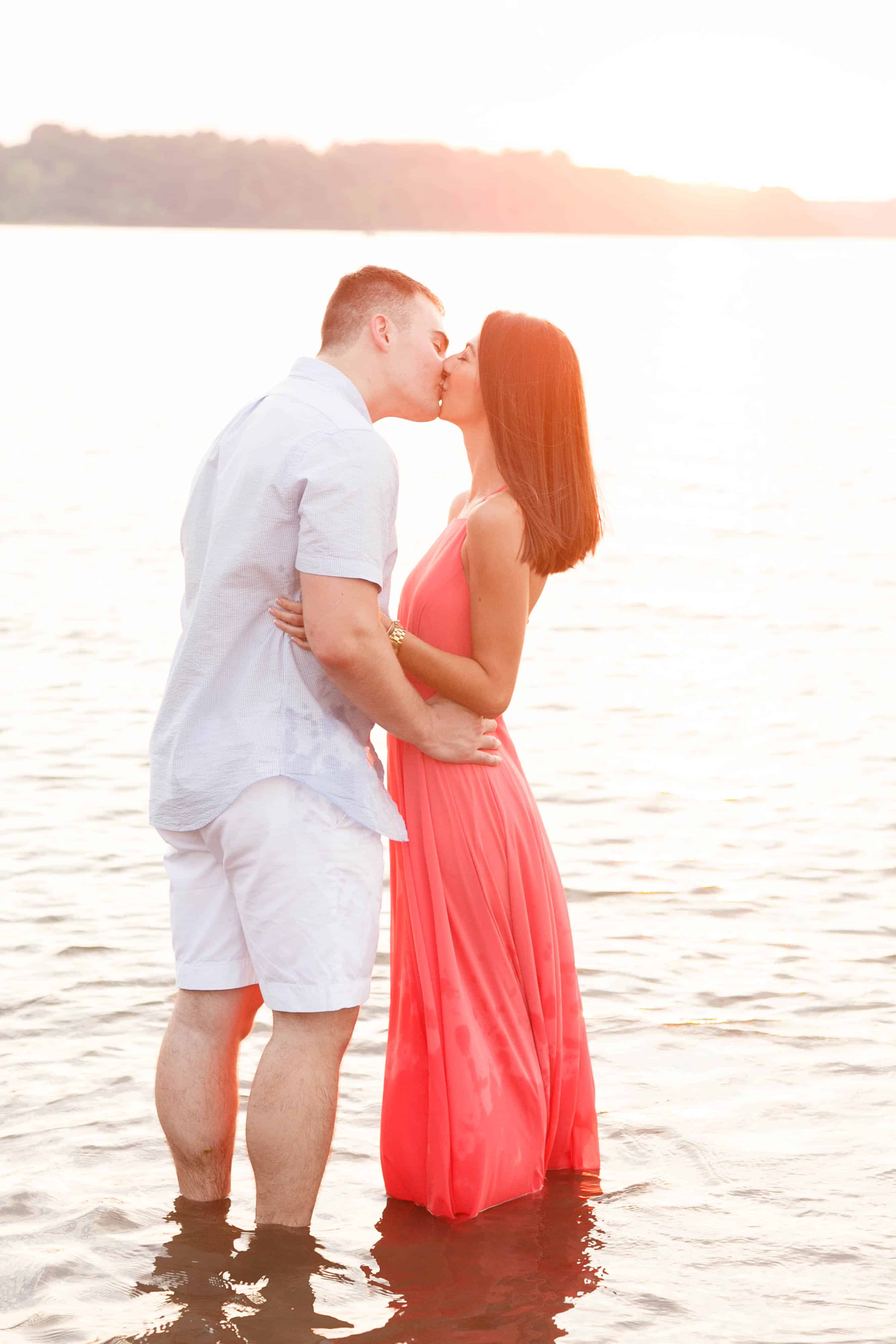 Yorktown Beach Engagement by Virginia Ashley Photography