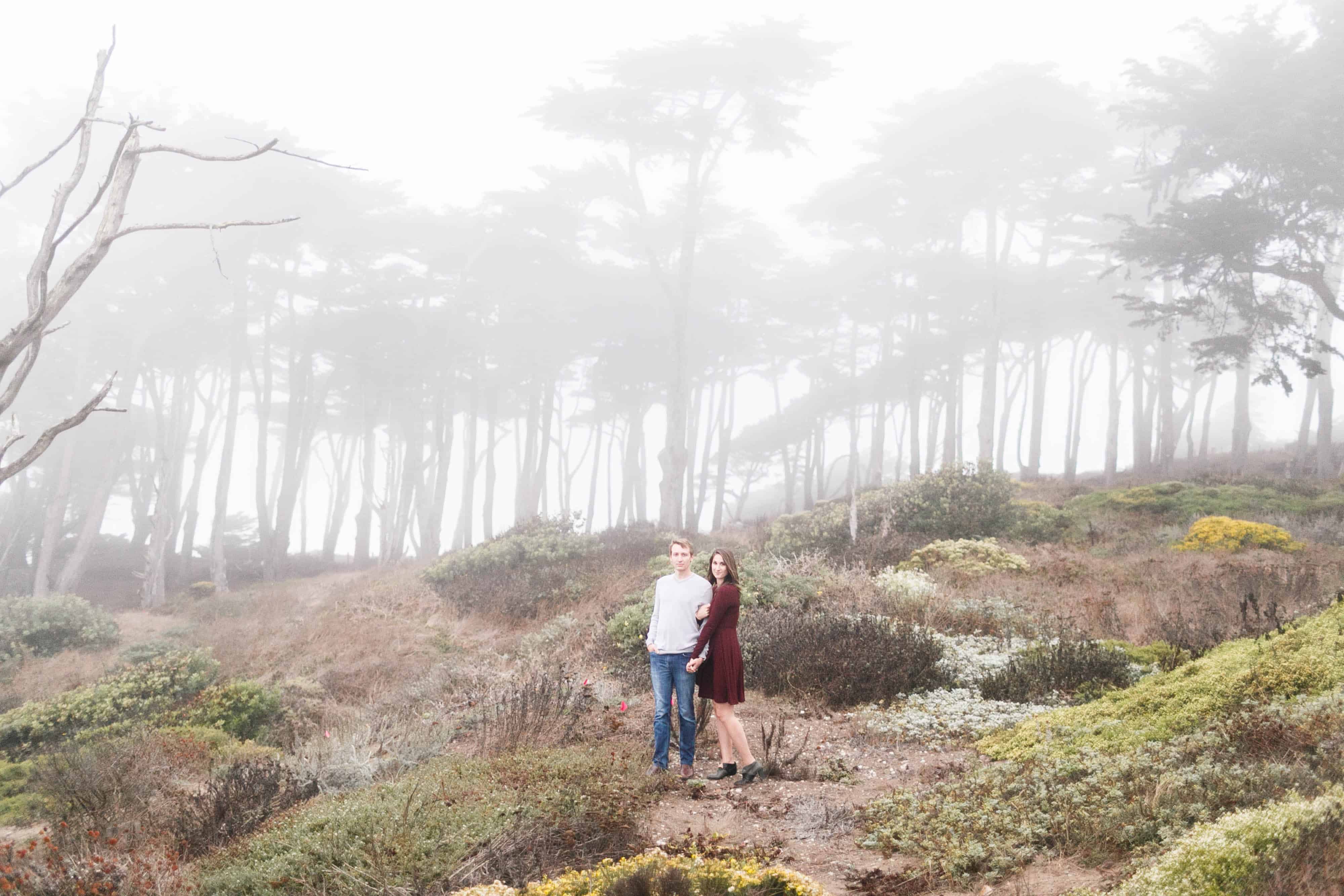 sutro baths and san francisco engagement photos