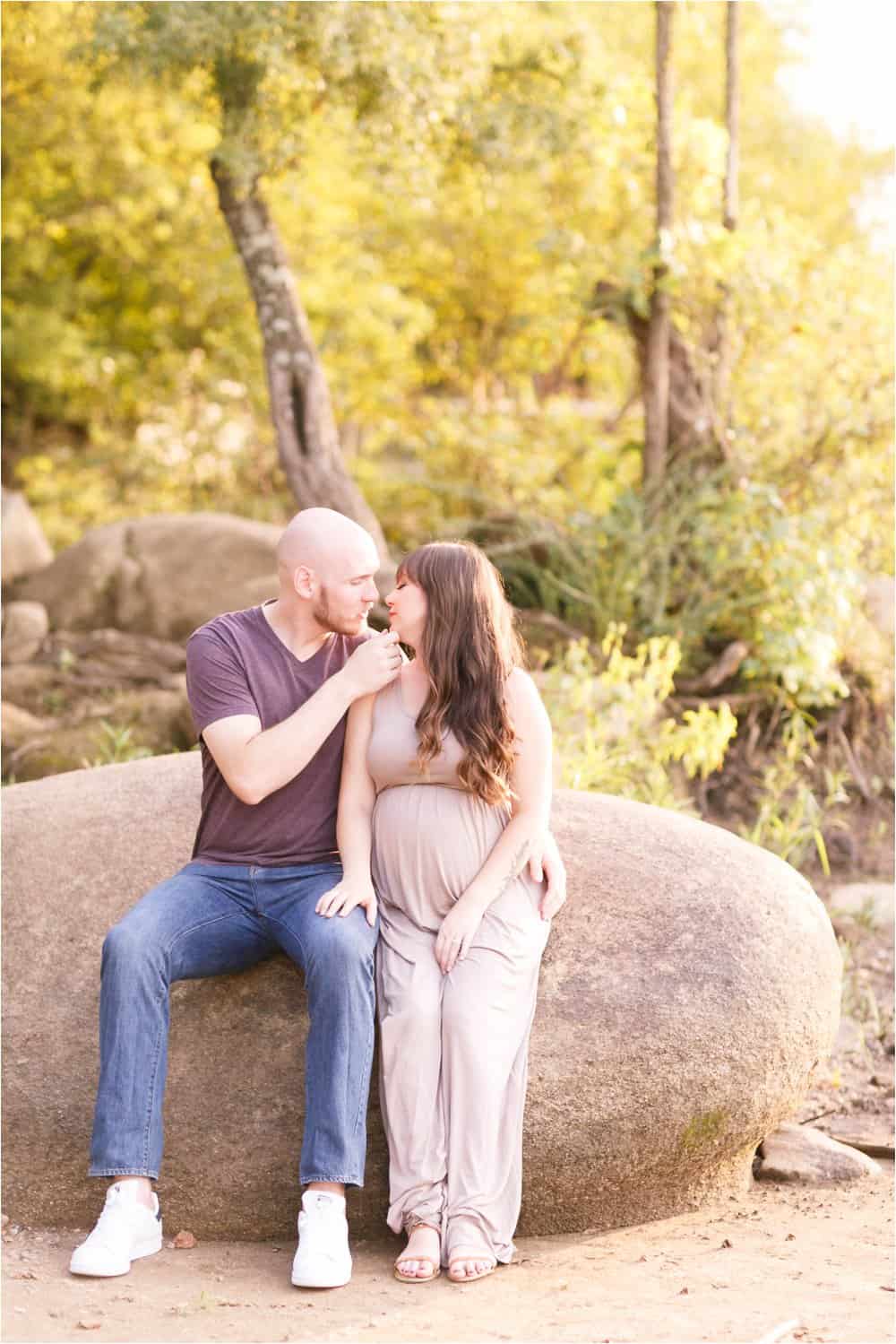 belle isle richmond virginia maternity photos