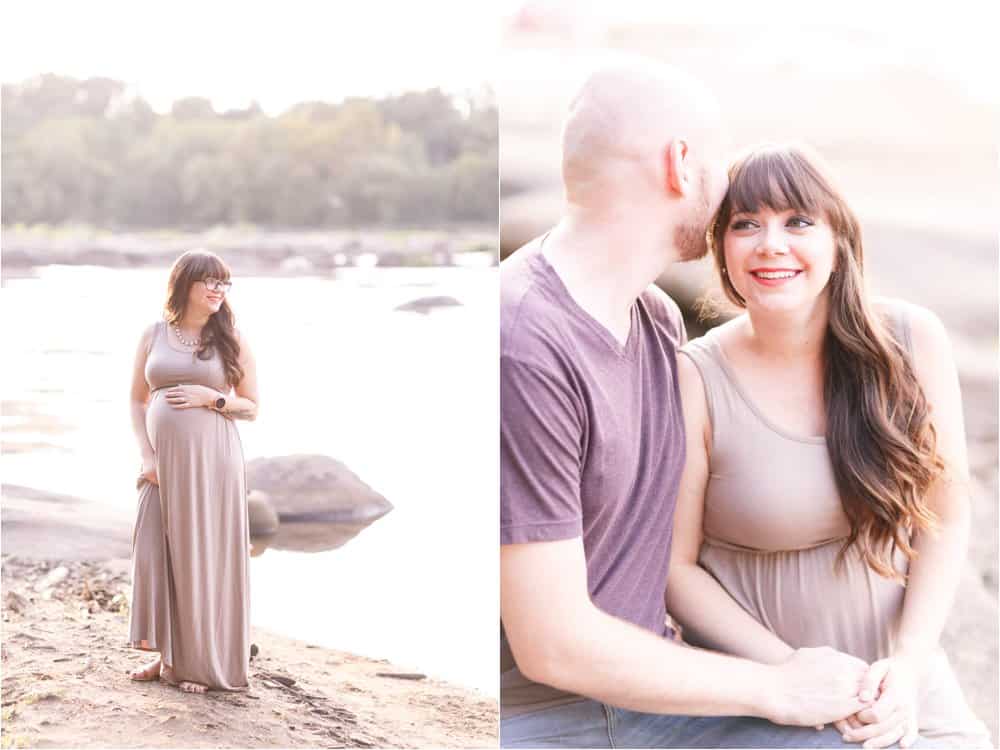 belle isle richmond virginia maternity photos