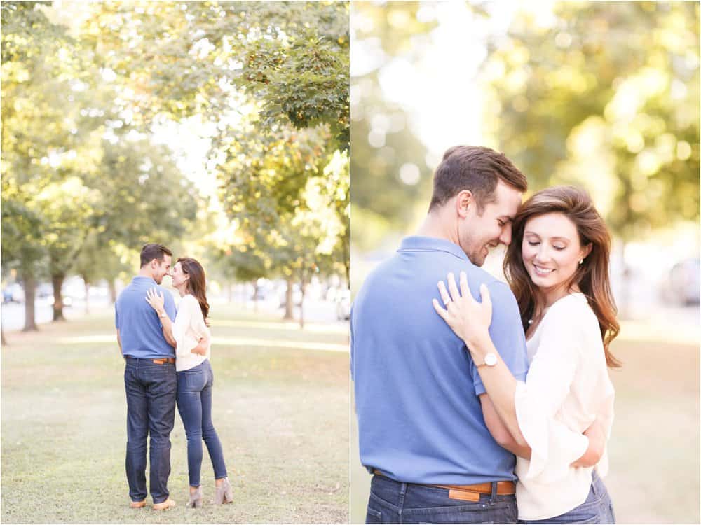 downtown richmond virginia engagement photos