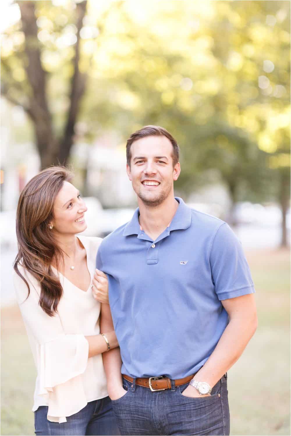 downtown richmond virginia engagement photos