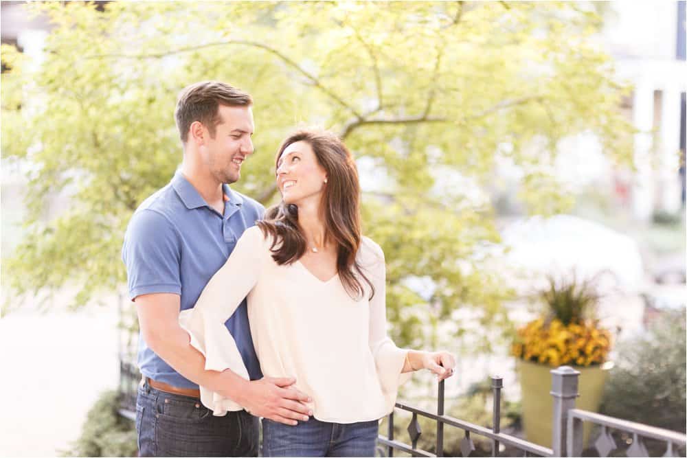 downtown richmond virginia engagement photos