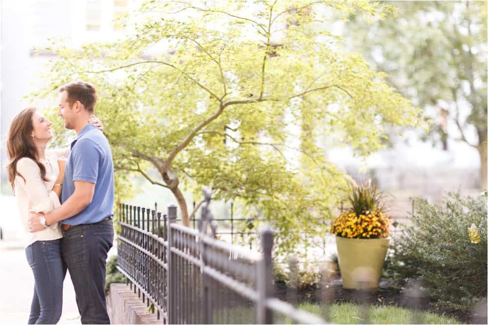 downtown richmond virginia engagement photos