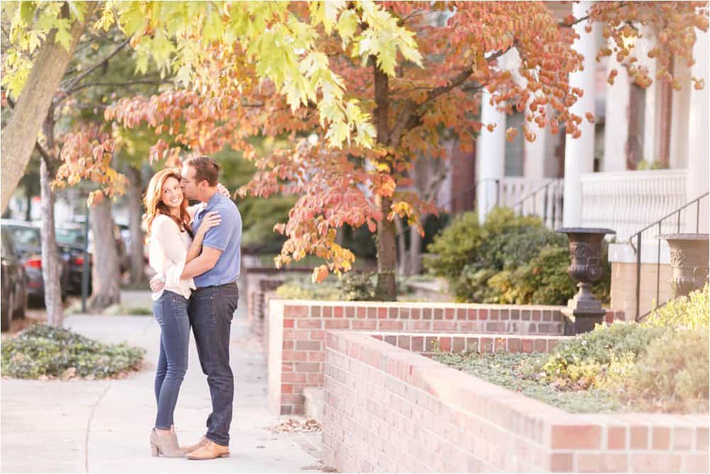 downtown richmond virginia engagement photos