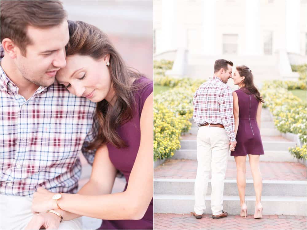 downtown richmond virginia engagement photos