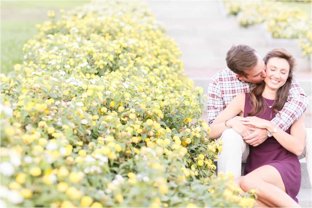 downtown richmond virginia engagement photos