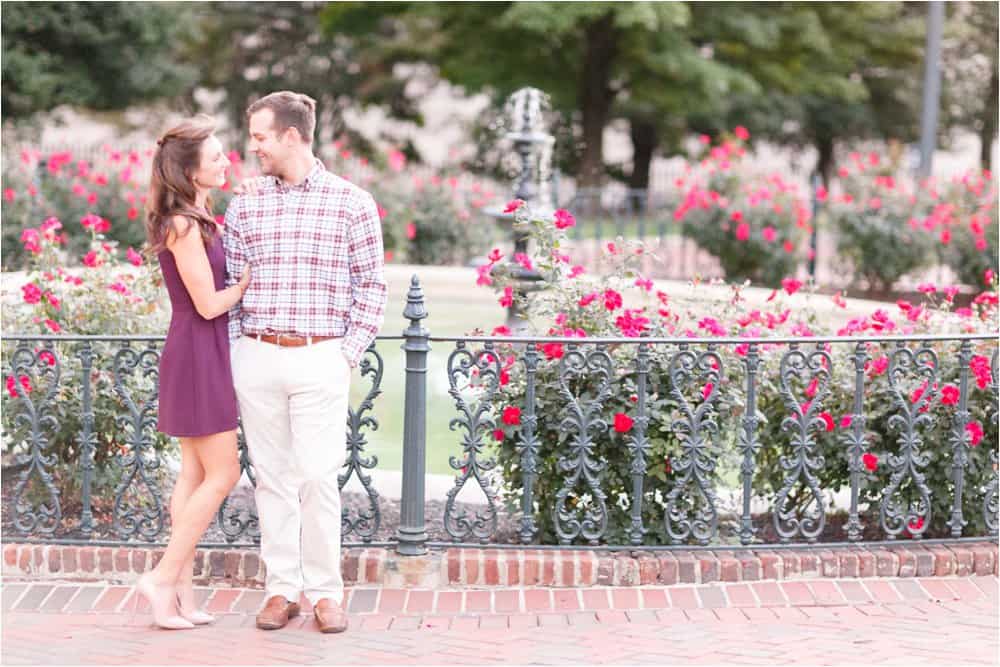 downtown richmond virginia engagement photos