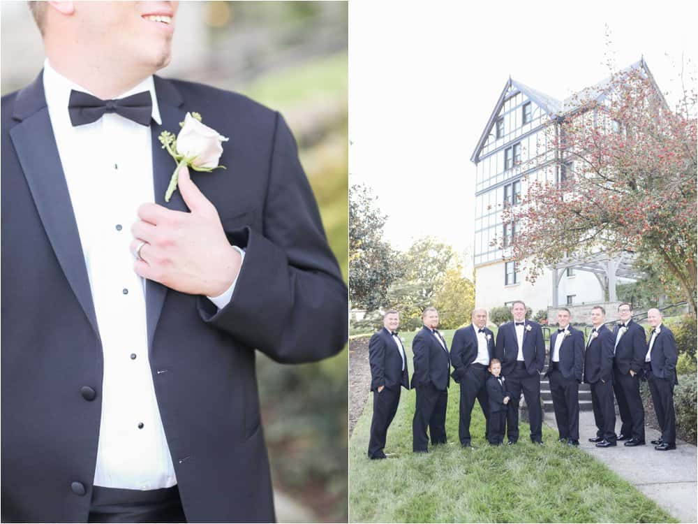 roanoke country club wedding photos