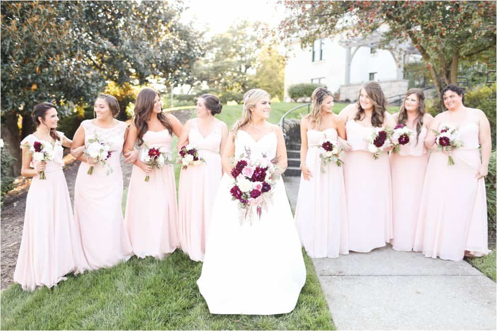 roanoke country club wedding photos