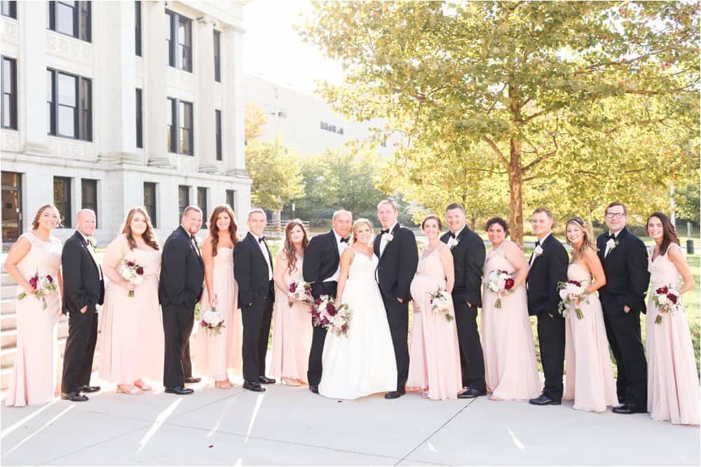 roanoke country club wedding photos