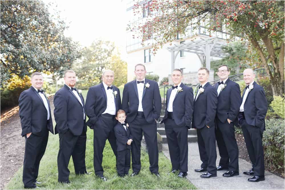 roanoke country club wedding photos