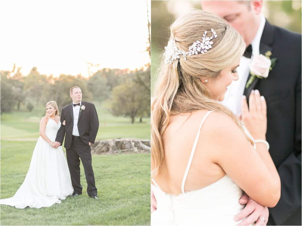 roanoke country club wedding photos