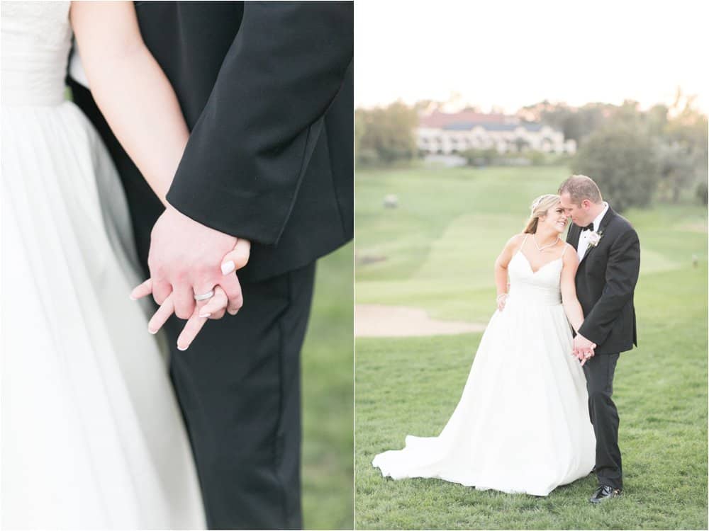 roanoke country club wedding photos