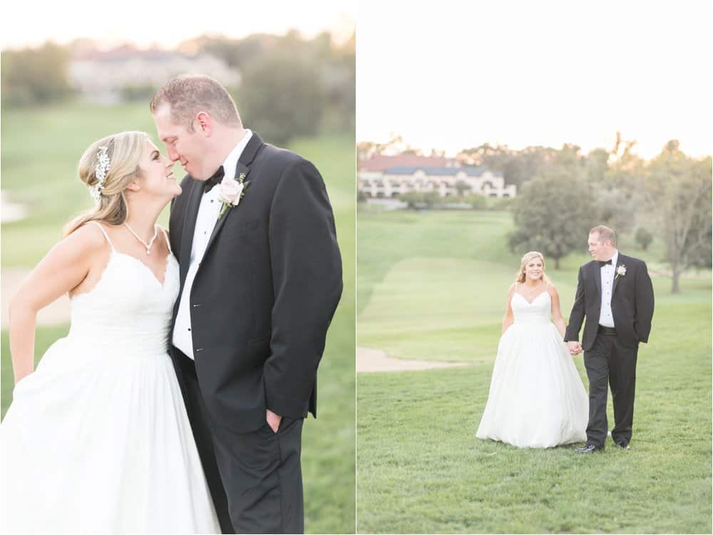 roanoke country club wedding photos