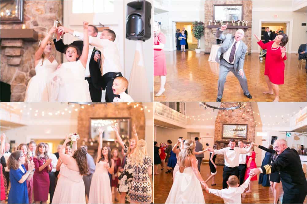 roanoke country club wedding photos