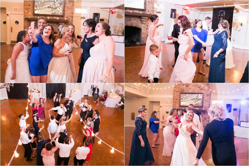 roanoke country club wedding photos