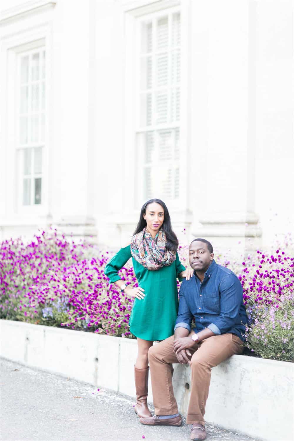 richmond virginia fall engagement photos