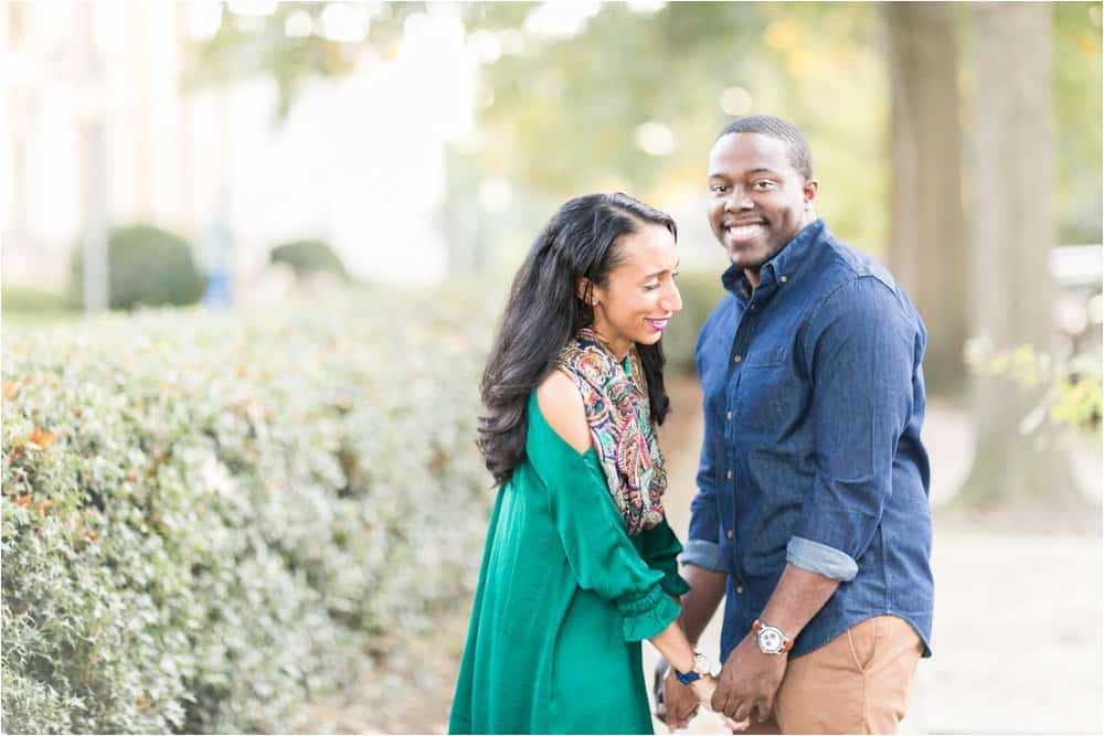 richmond virginia fall engagement photos