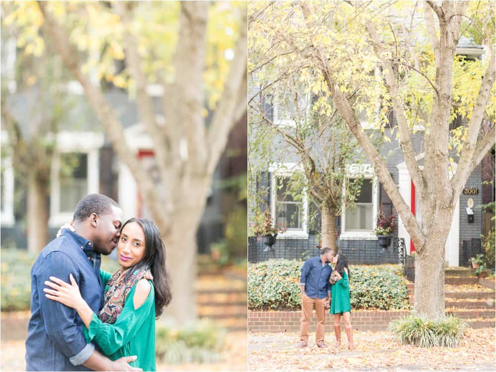 richmond virginia fall engagement photos