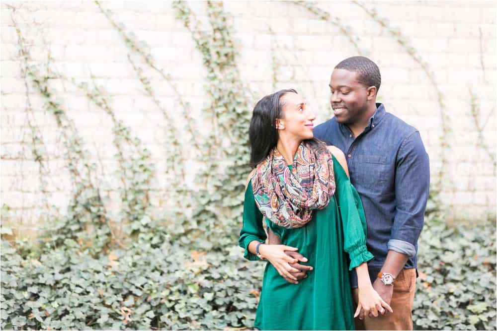 richmond virginia fall engagement photos