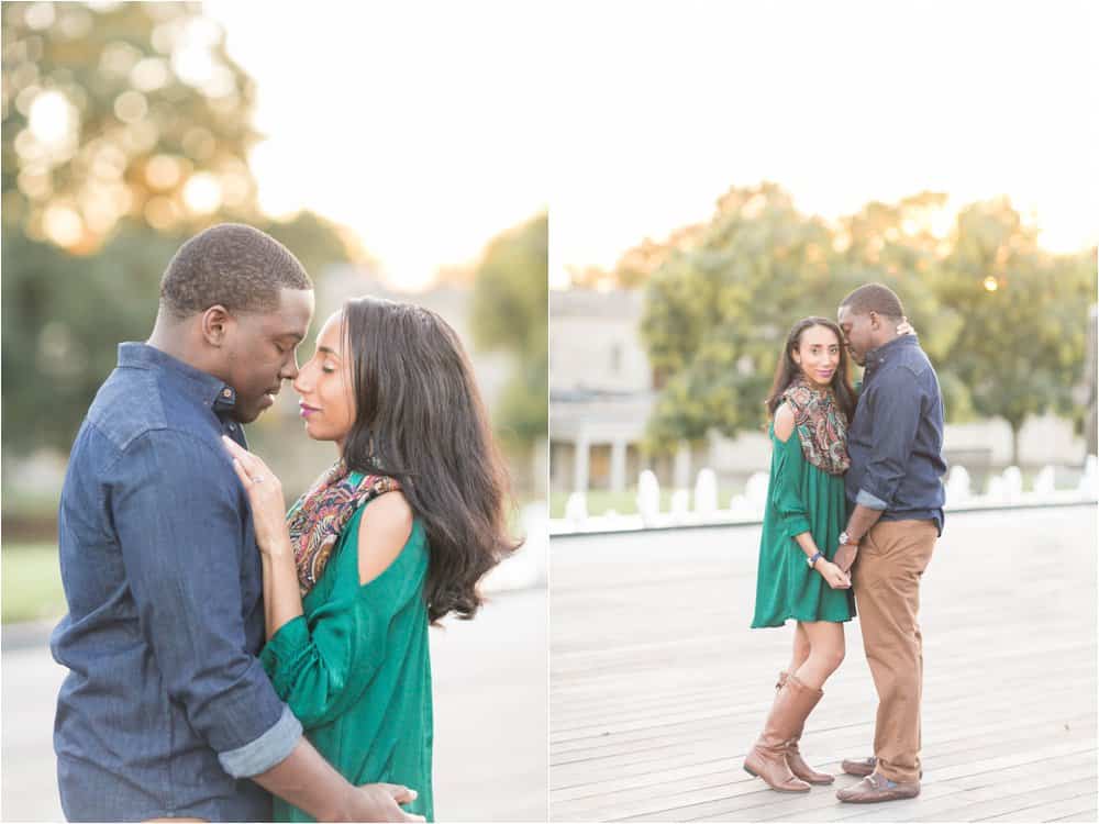 richmond virginia fall engagement photos