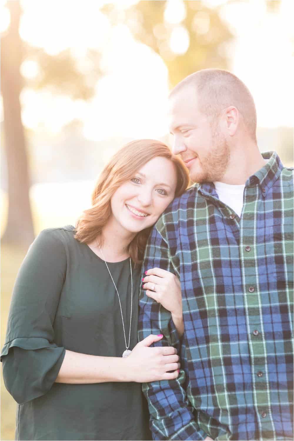 virginia fall engagement photos