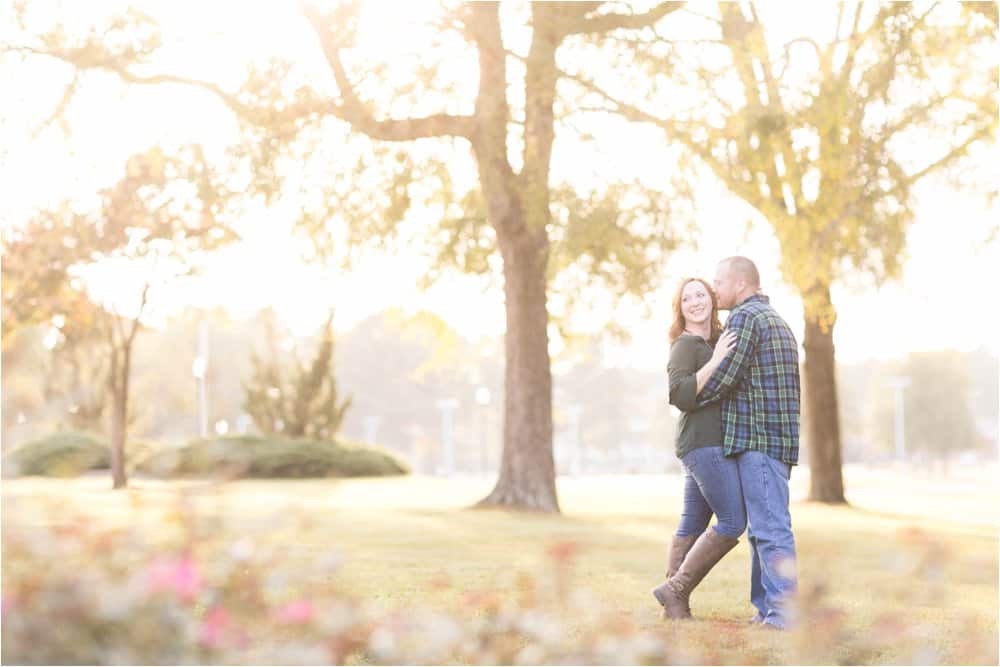 virginia fall engagement photos